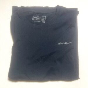 Men’s Black Eddie Bauer Long Sleeve Shirt Size XL